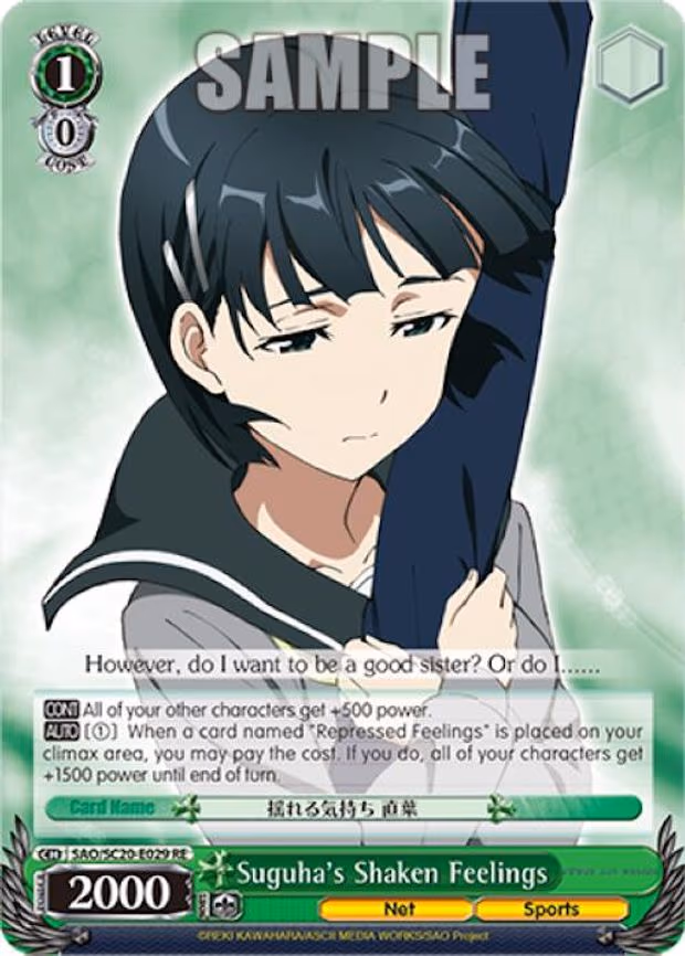 Suguha's Shaken Feelings