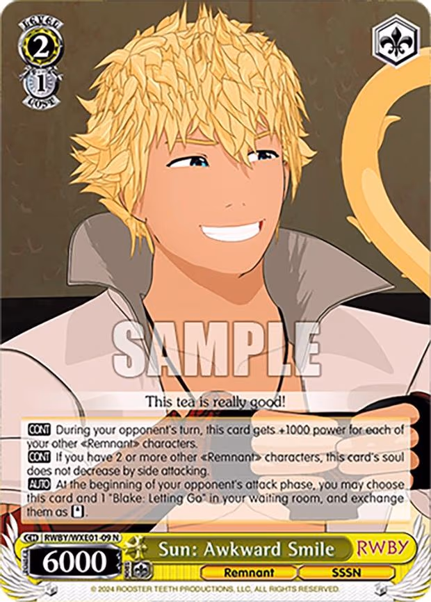 Sun: Awkward Smile