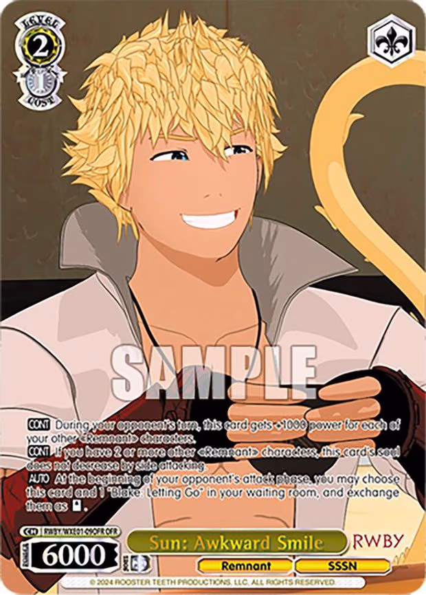 Sun: Awkward Smile