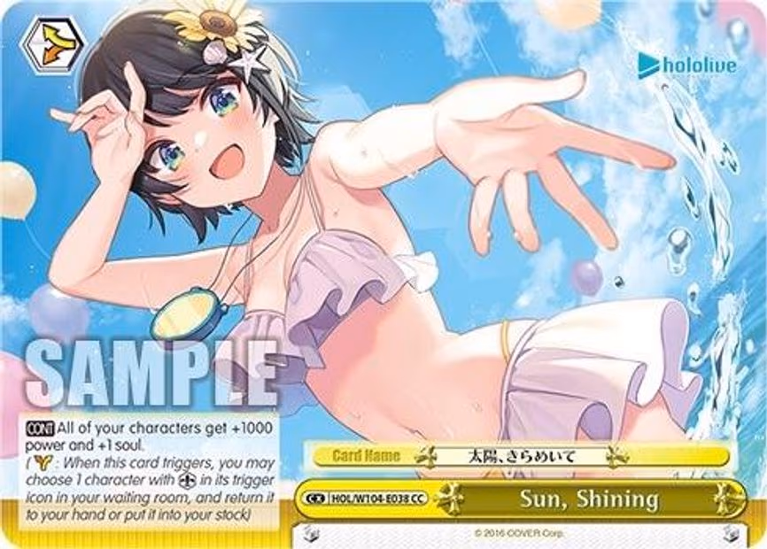 Sun, Shining - Climax Common (HOL/W104-E038 CC)