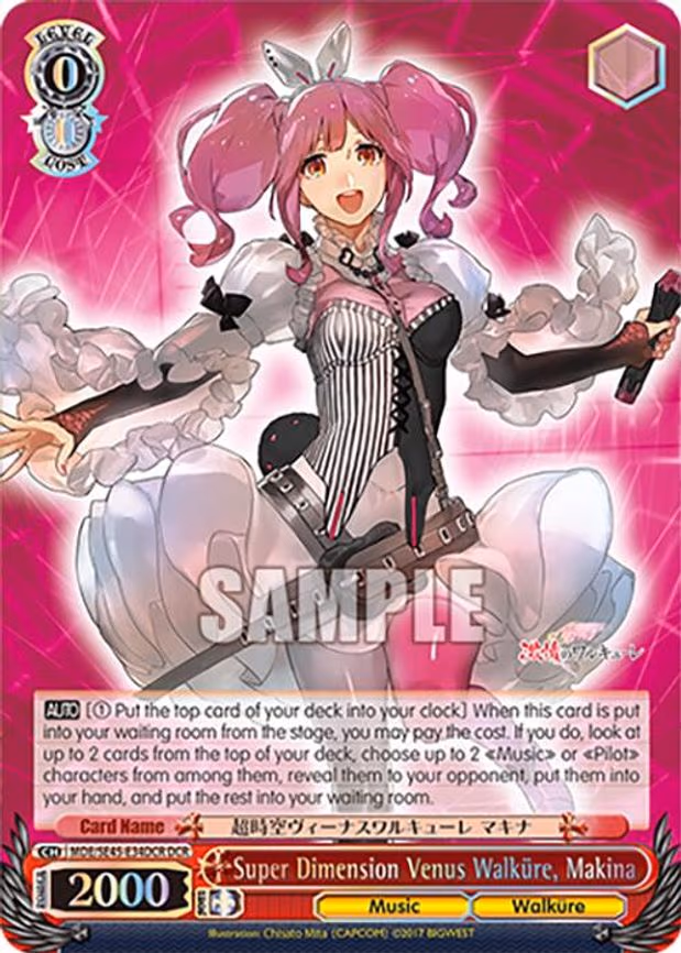 Super Dimension Venus Walkure, Makina