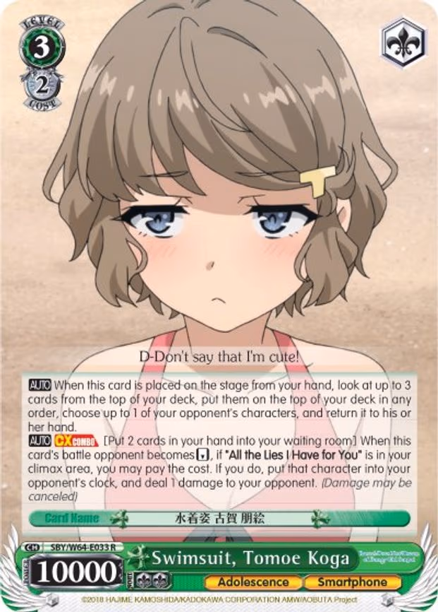 Swimsuit, Tomoe Koga