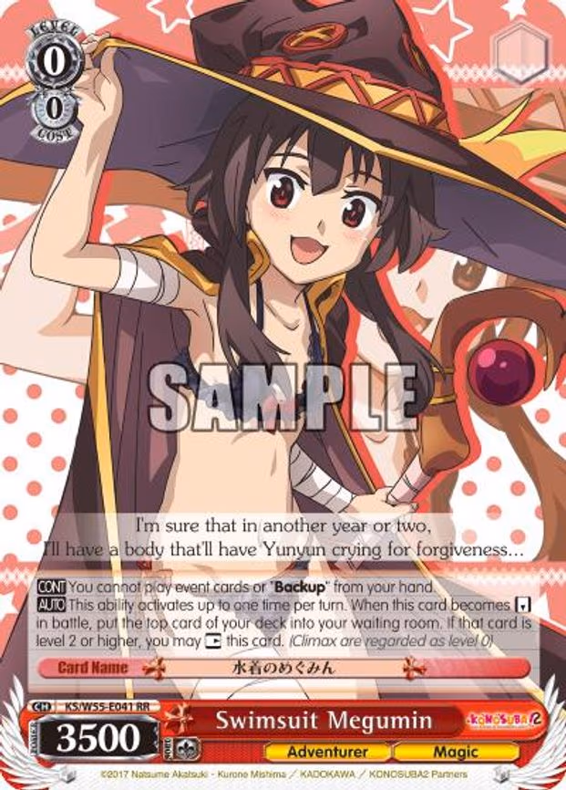 Swimsuit Megumin