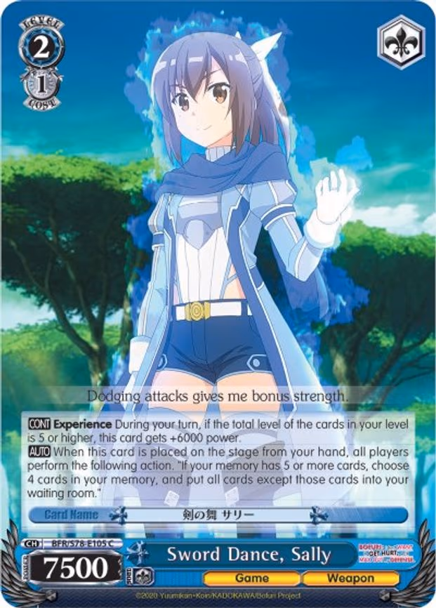 Sword Dance, Sally