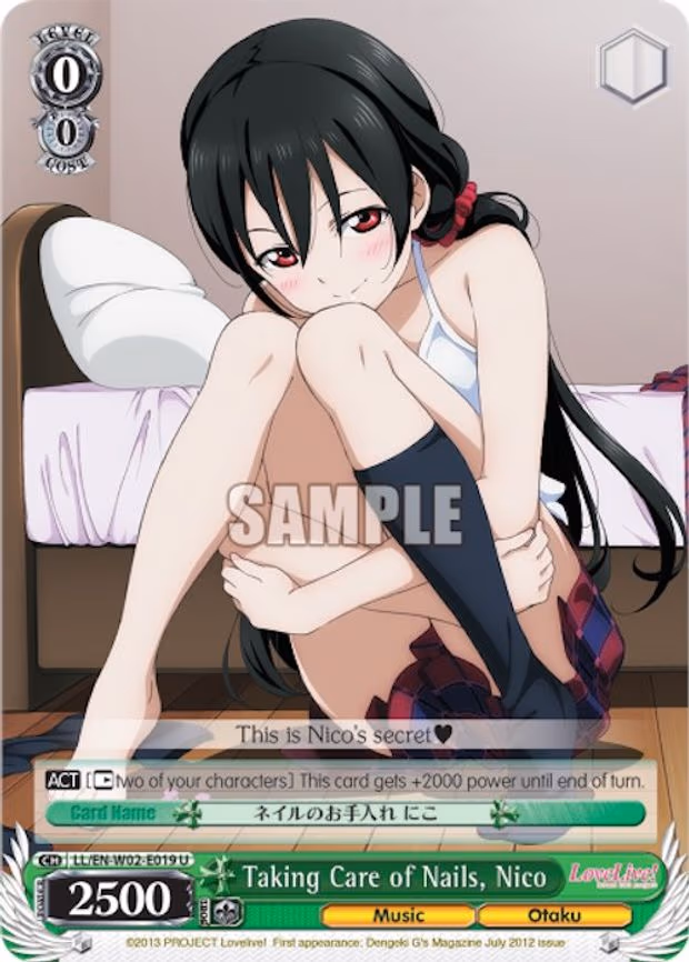 Taking Care of Nails, Nico
