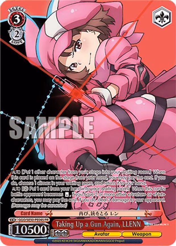 Taking Up a Gun Again, LLENN