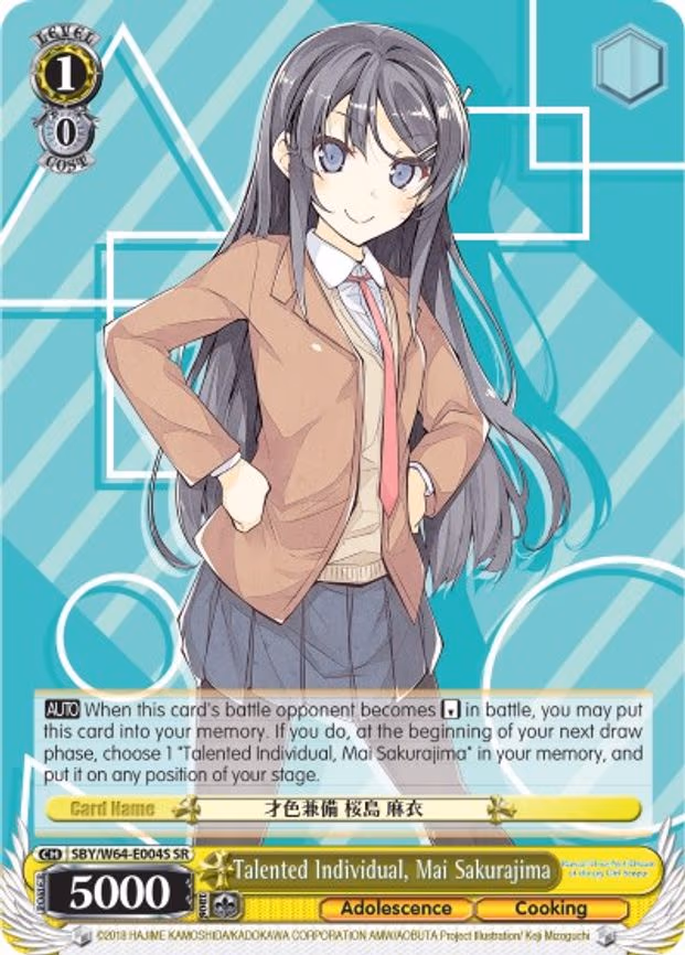 Talented Individual, Mai Sakurajima