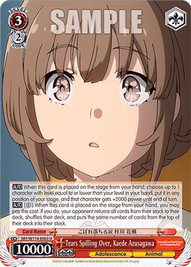 Tears Spilling Over, Kaede Azusagawa