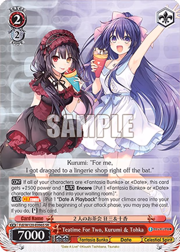 Teatime For Two, Kurumi & Tohka