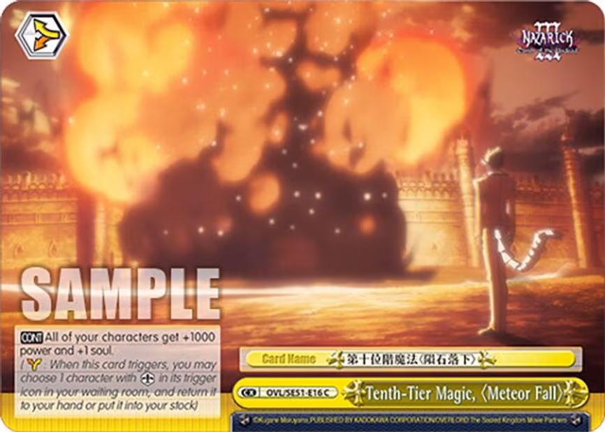 Tenth-Tier Magic, "Meteor Fall"