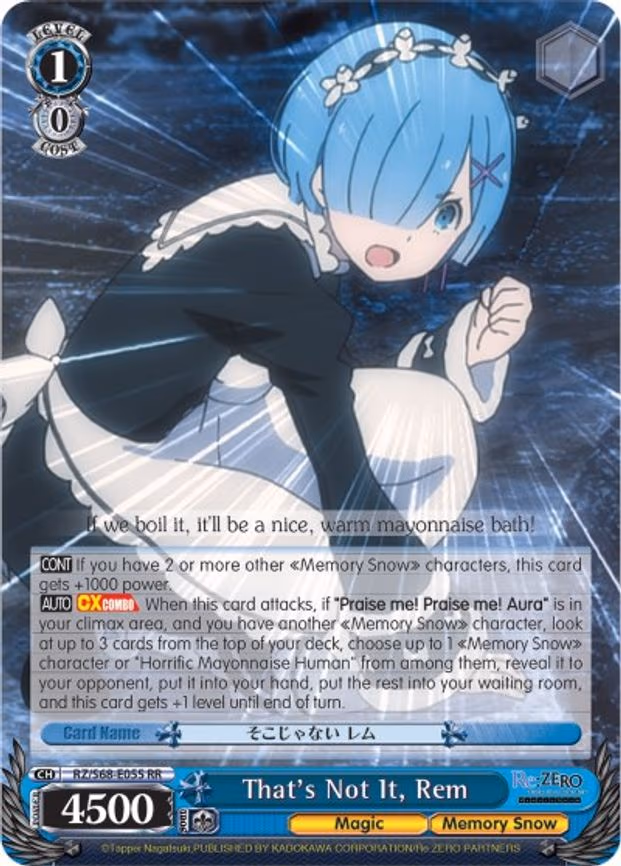 That's Not It, Rem