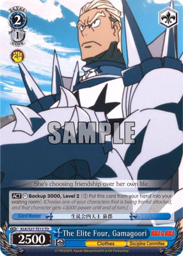 The Elite Four, Gamagoori