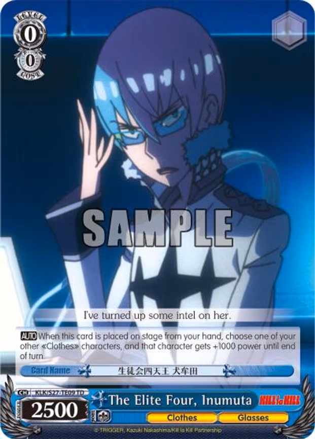 The Elite Four, Inumuta - Trial Deck (KLK/S27-TE09 TD)