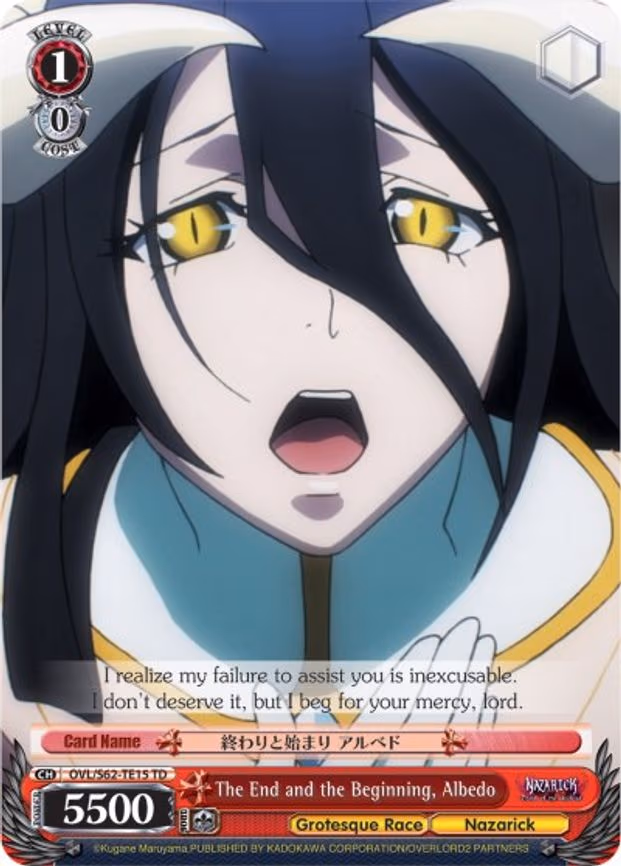 The End and the Beginning, Albedo