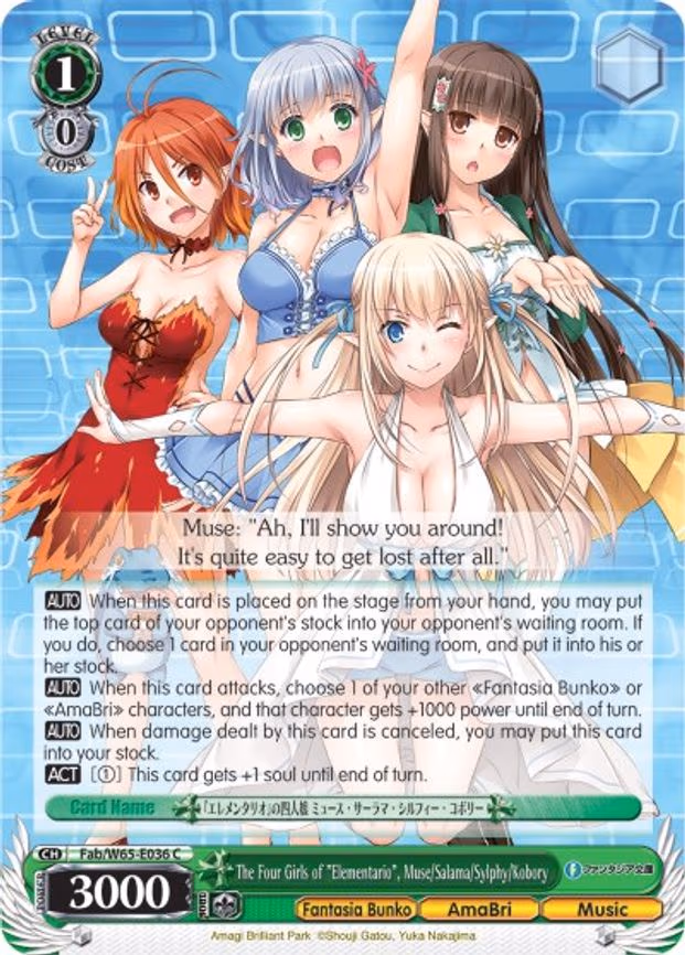 The Four Girls of "Elementario", Muse/Salama/Sylphy/Kobory
