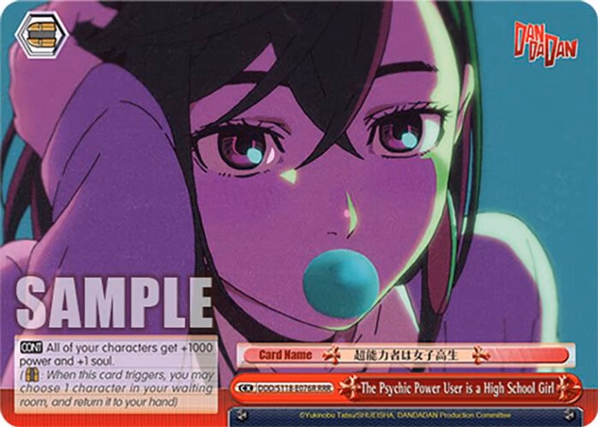The Psychic Power User is a High School Girl