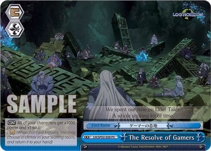 The Resolve of Gamers