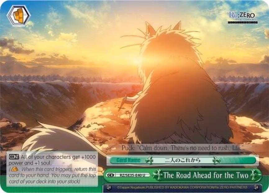 The Road Ahead for the Two