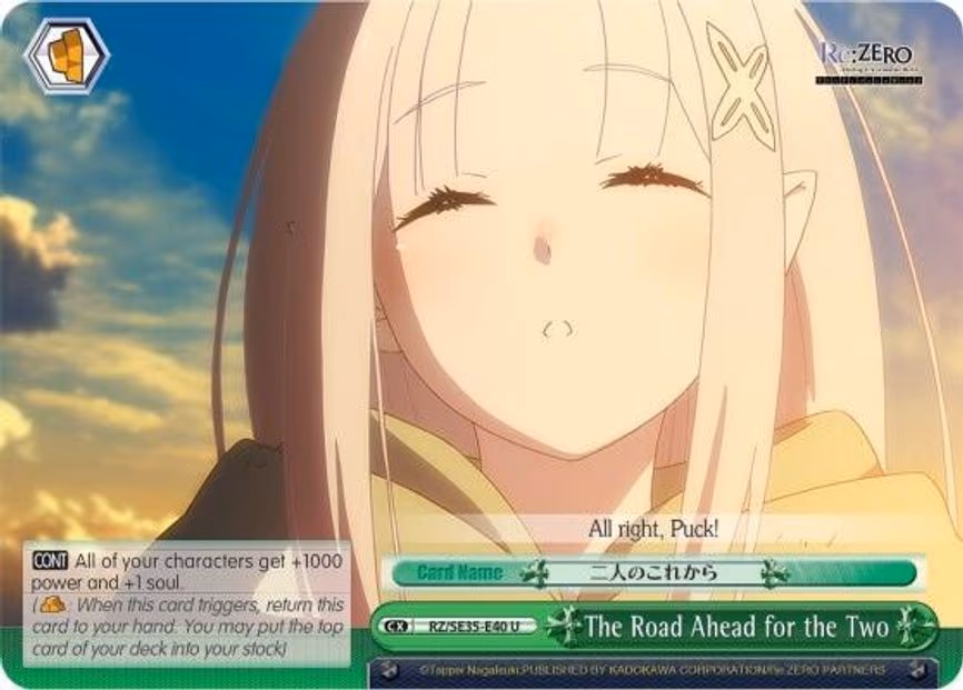 The Road Ahead for the Two