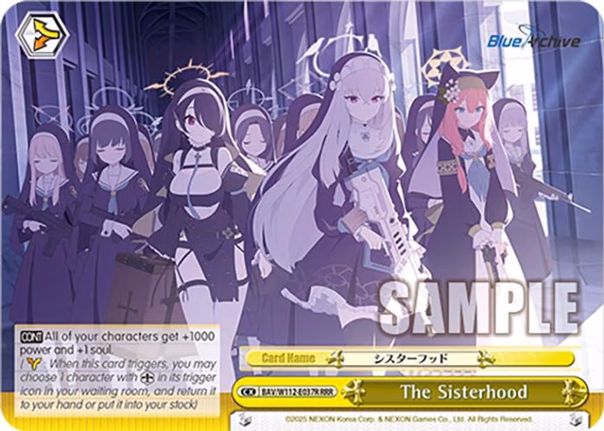 The Sisterhood - Triple Rare (BAV/W112-E037R RRR)