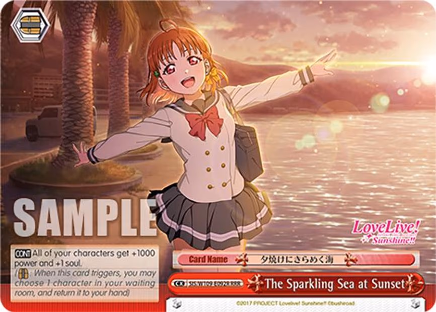 The Sparkling Sea at Sunset