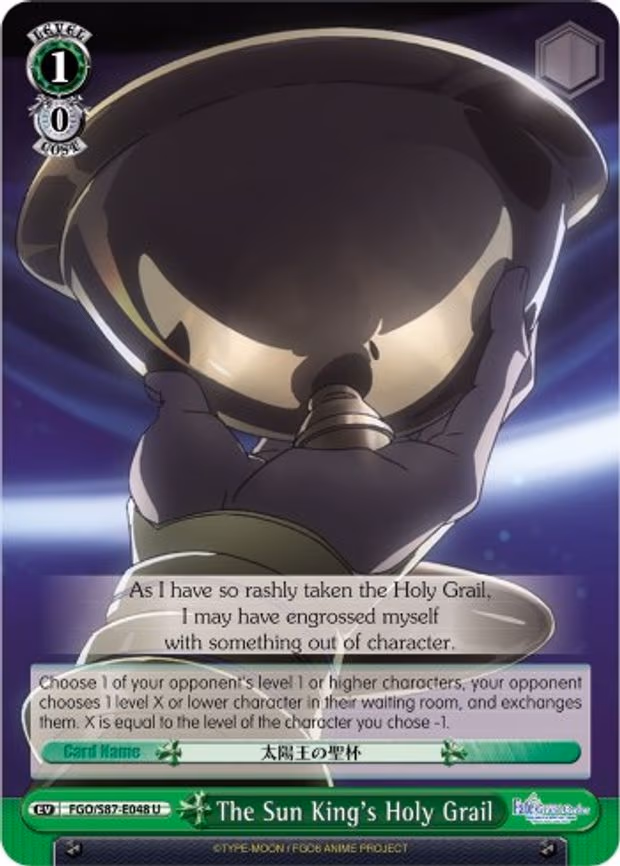 The Sun King's Holy Grail