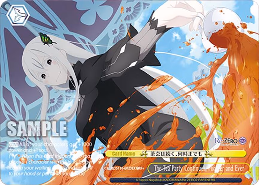 The Tea Party Continues, Forever and Ever (RRR+) - Triple Rare Plus (RZ/S116-E023EX)