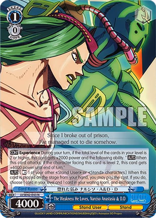 The Weakness He Loves, Narciso Anastasia & D.D