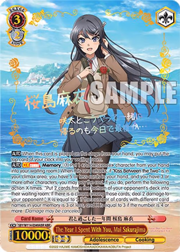 The Year I Spent With You, Mai Sakurajima
