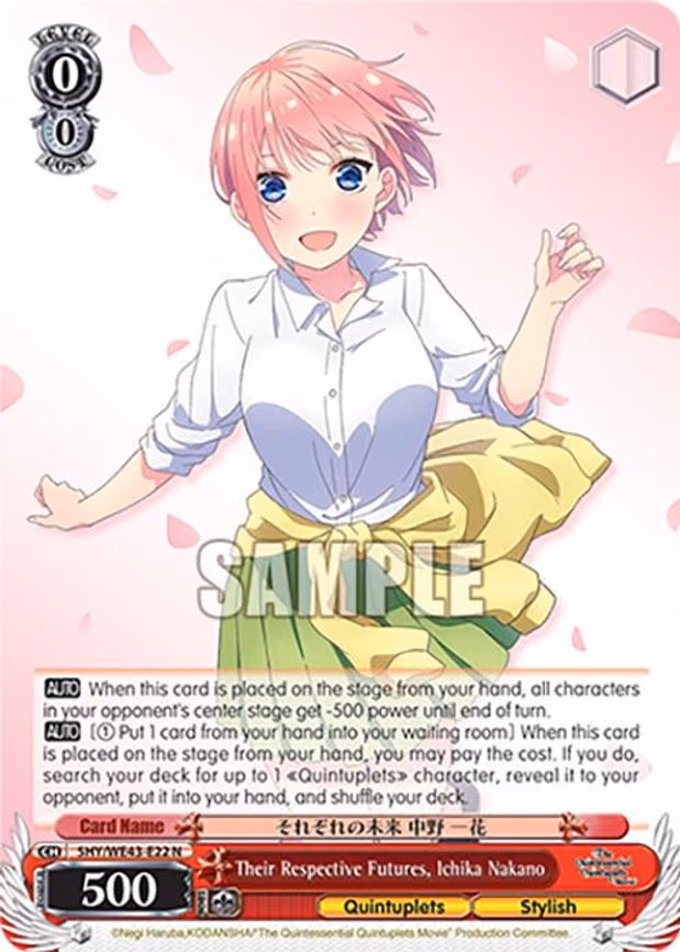 Their Respective Futures, Ichika Nakano