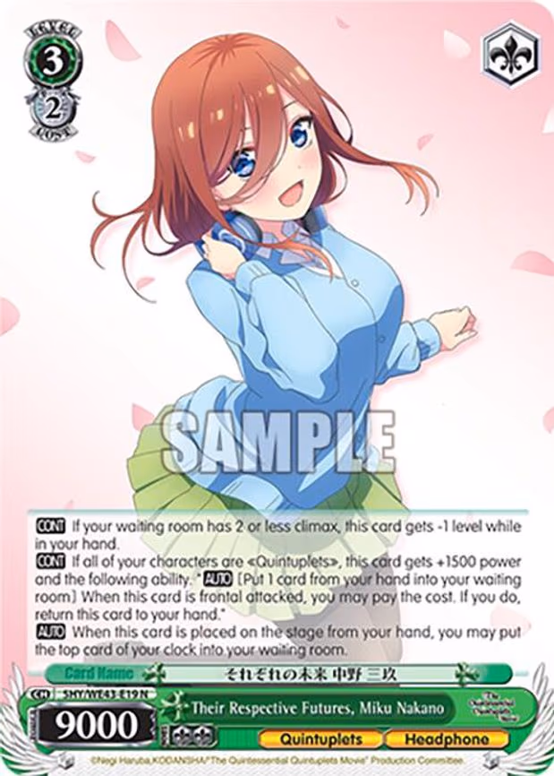 Their Respective Futures, Miku Nakano