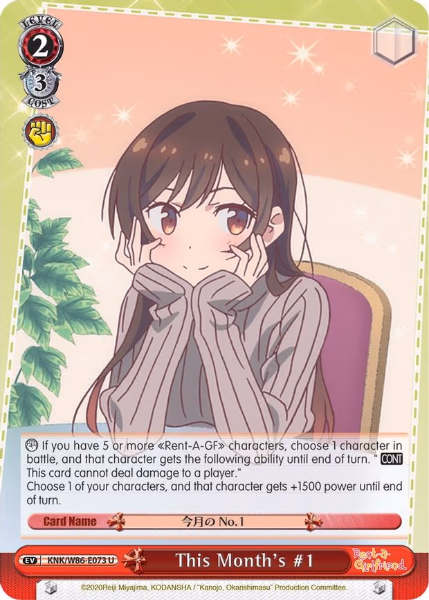 This Month's #1 - Uncommon (KNK/W86-E073 U)