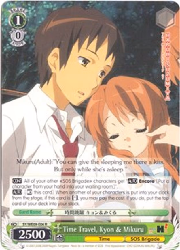 Time Travel, Kyon & Mikuru