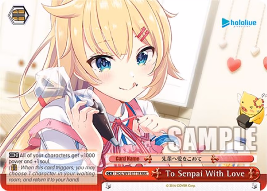 To Senpai With Love