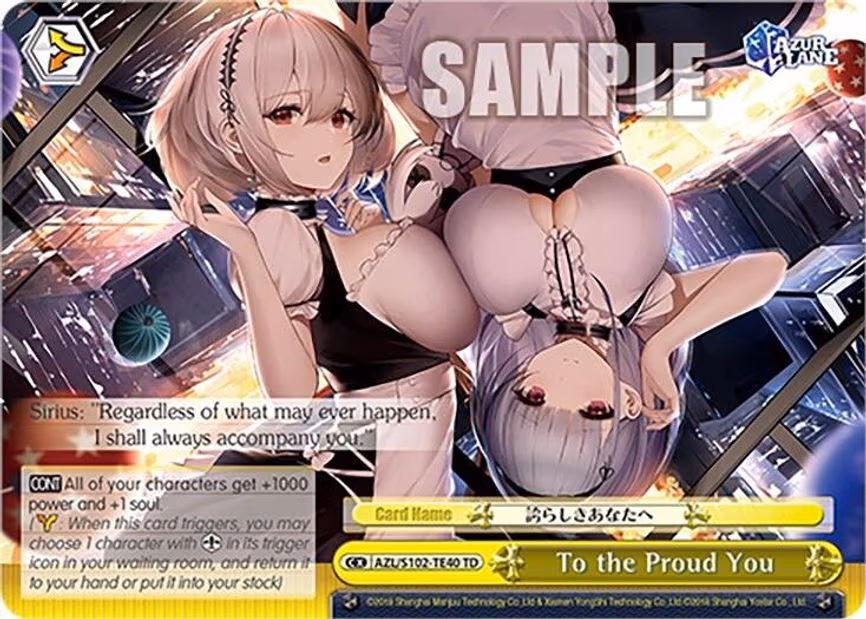 To the Proud You - Trial Deck (AZL/S102-TE40 TD)