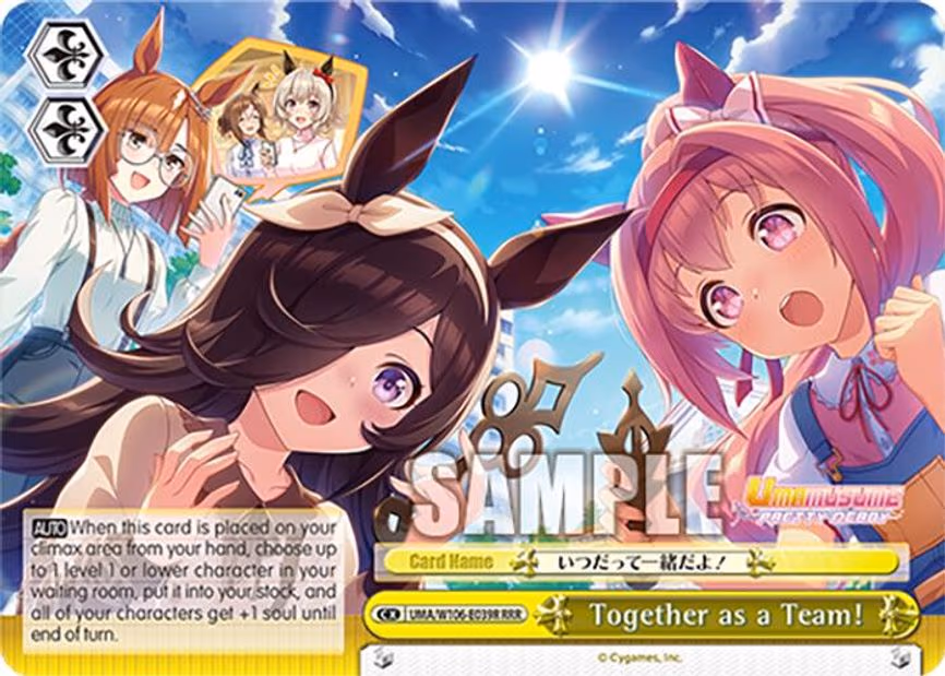 Together as a Team! - Triple Rare (UMA/W106-E039R)