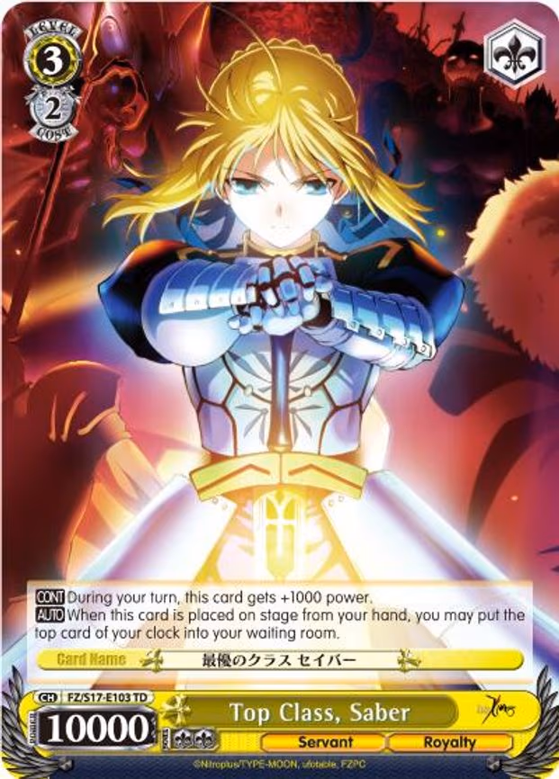 Top Class, Saber