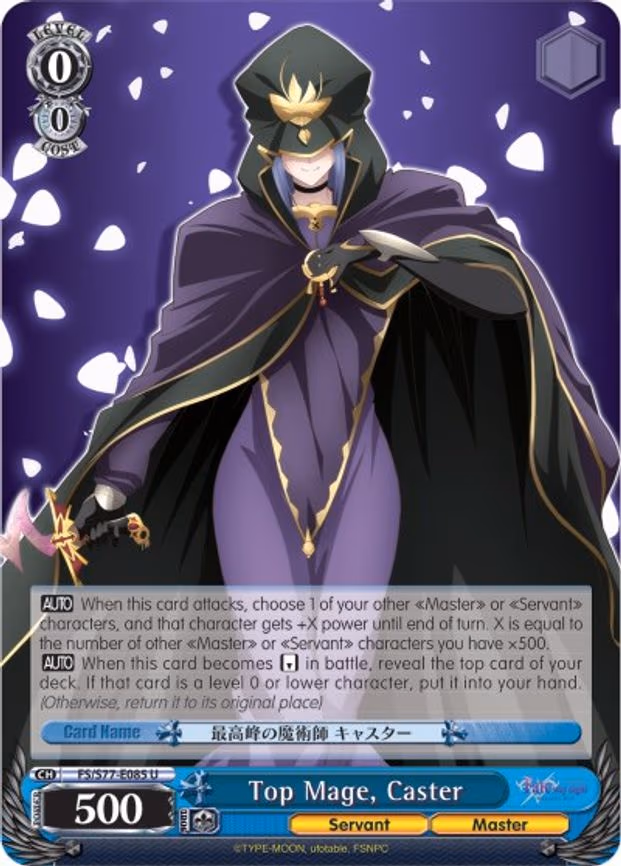 Top Mage, Caster