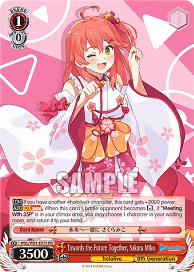 Towards the Future Together, Sakura Miko