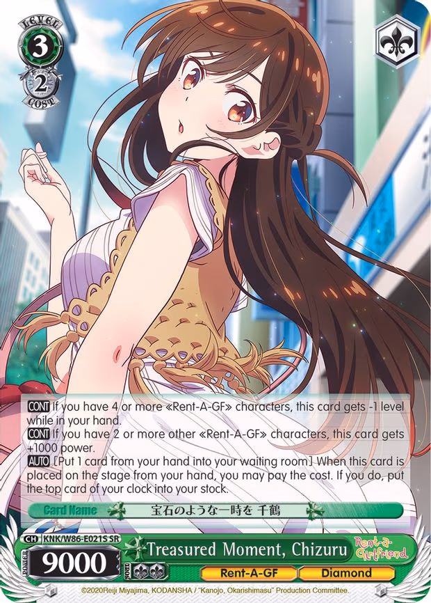 Treasured Moment, Chizuru - Super Rare (KNK/W86-E021S SR)