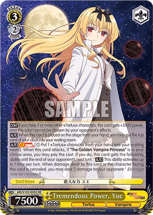 Tremendous Power, Yue
