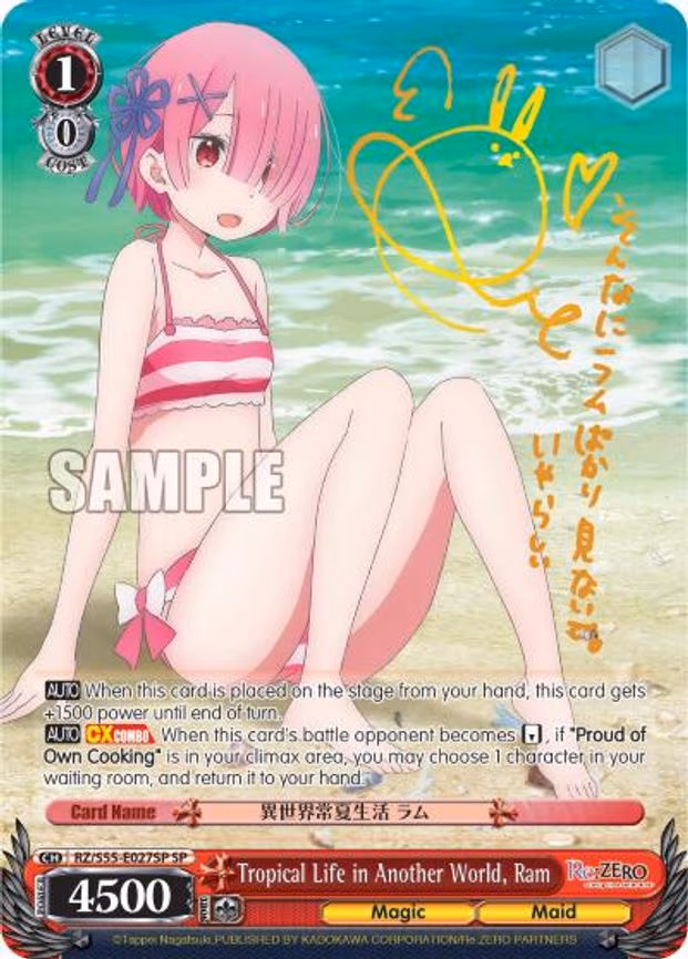 Tropical Life in Another World, Ram