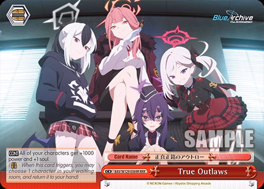 True Outlaws - Triple Rare (BAV/W129-E069R)