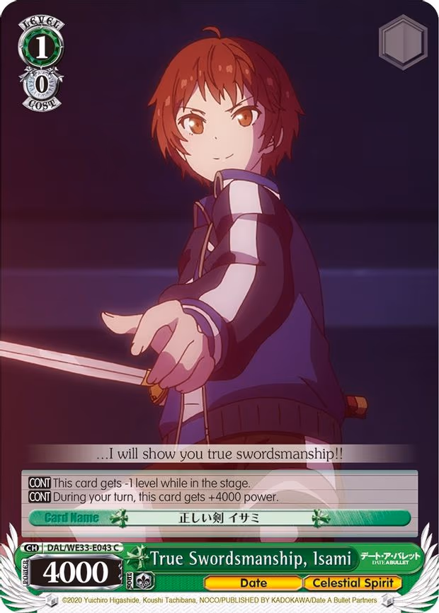 True Swordsmanship, Isami