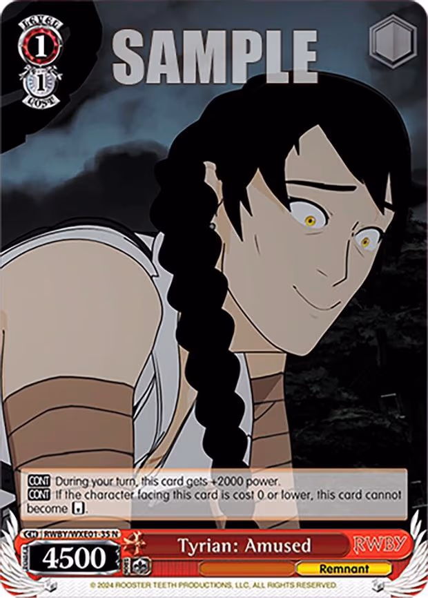 Tyrian: Amused