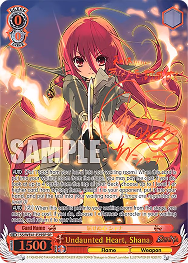 Undaunted Heart, Shana