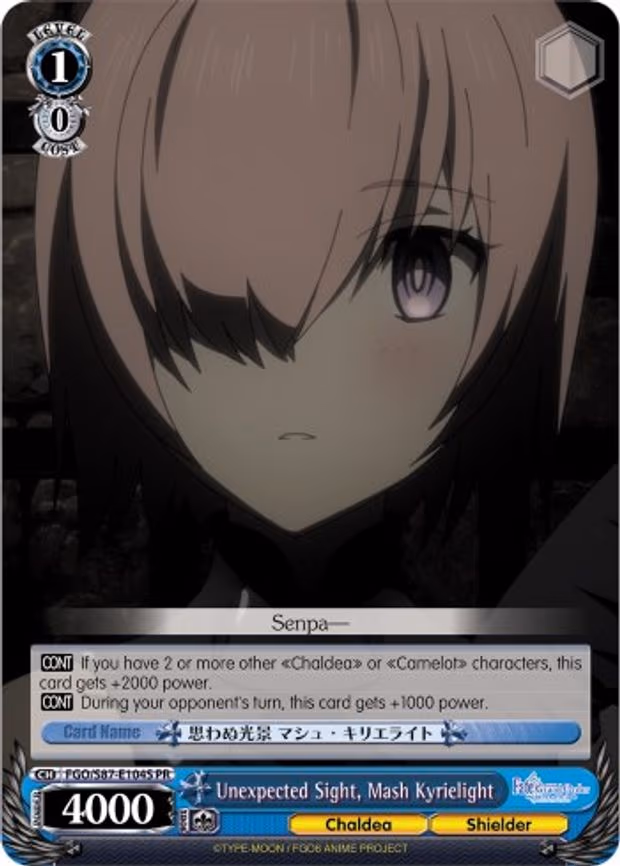Unexpected Sight, Mash Kyrielight