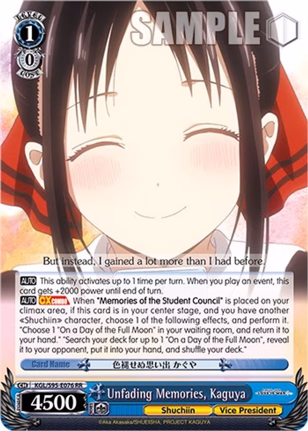Unfading Memories, Kaguya