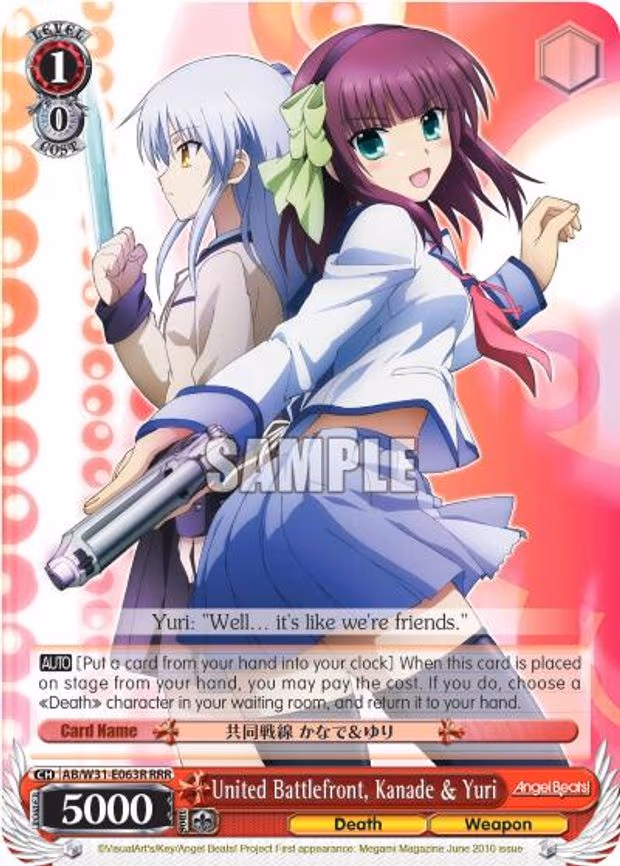 United Battlefront, Kanade & Yuri