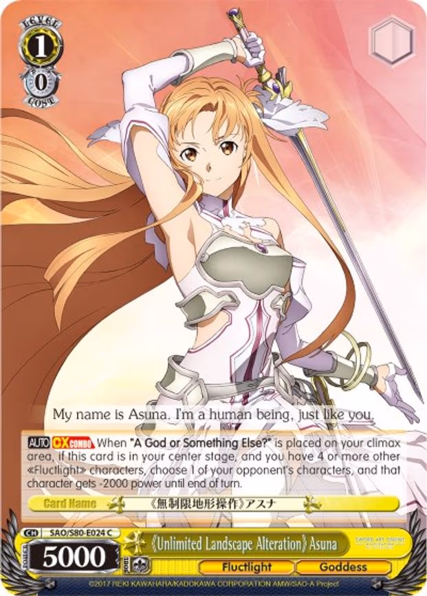 Unlimited Landscape Alteration Asuna